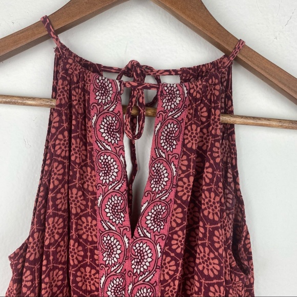AEROPOSTALE Small Bohemian Romper Tie Back - Picture 6 of 10